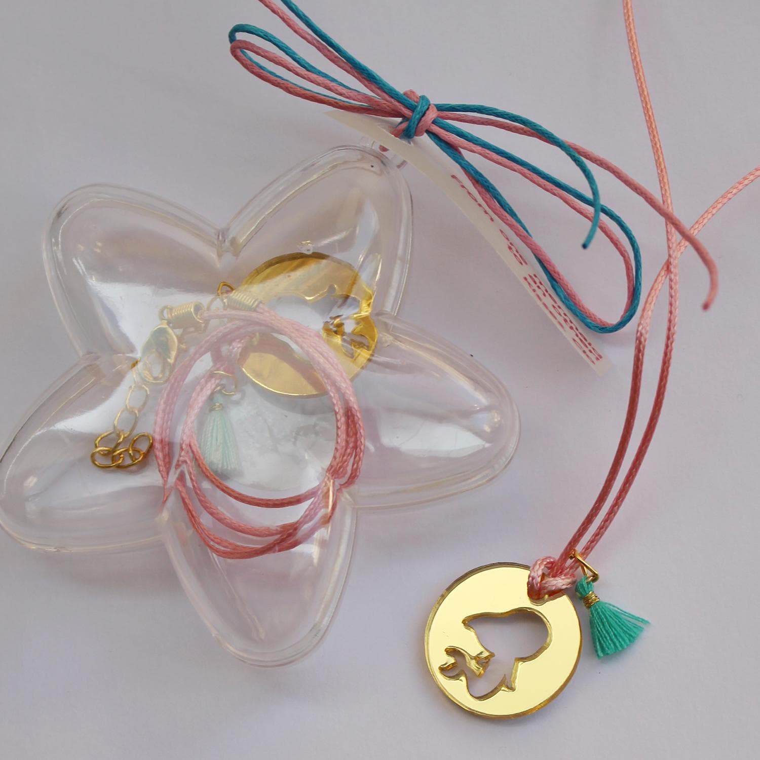 CUSTOM NECKLACE AS BIRTHDAY FAVORS